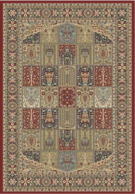 Ковер Kashmar 8739014 170×230 см, бежево-бордовый, 100% полипропилен Super B-Tron®