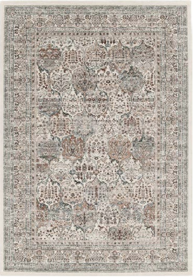 Ковер BALTA REVERIE 57737551 200×290 см, светлый кремово-тауповый винтаж, R-PET, мягкий средний ворс